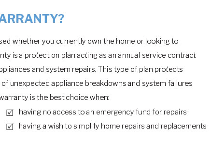 appliance warranty salina